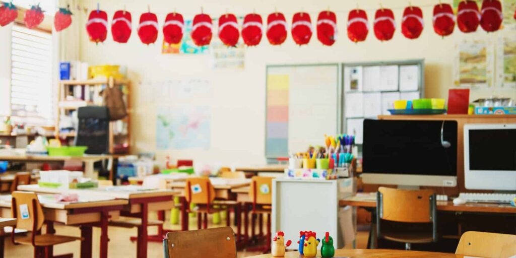 Elementary classroom