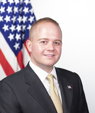 White House Fellows pose for their official portraits in the Eisenhower Executive Office Building Wednesday, September 11, 2019, at the White House. (Official White House Photo by Keegan Barber)