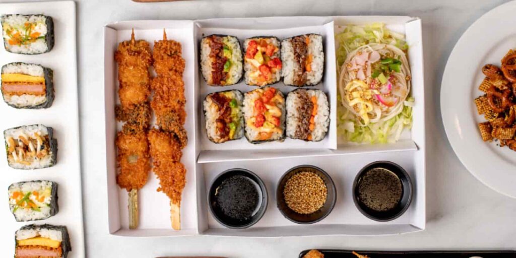 Sushi With Attitude food items