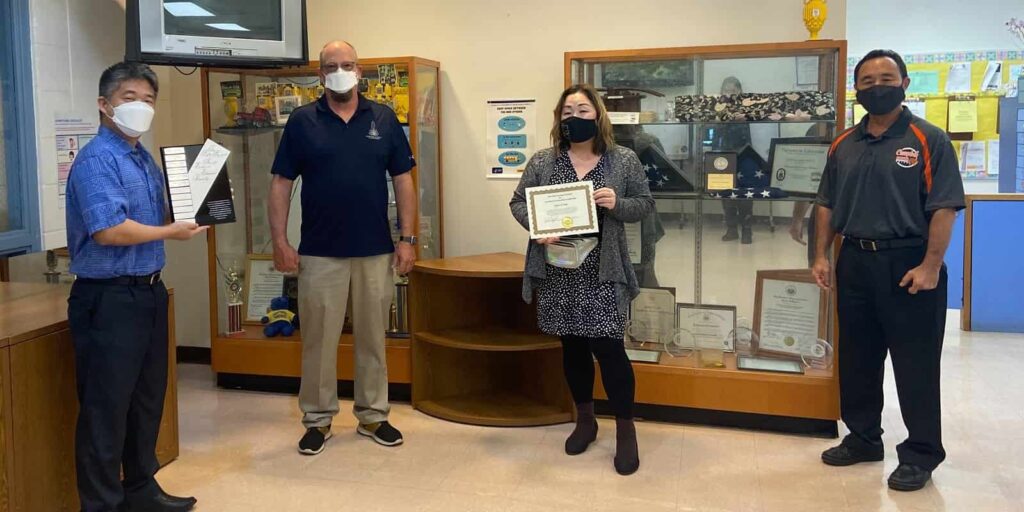 Joyce Yang receives Kathy Kawaguchi Award 2020