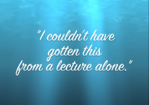 Service-Learning student testimony video