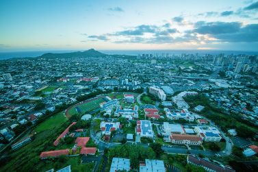 Aerial of Chaminade University