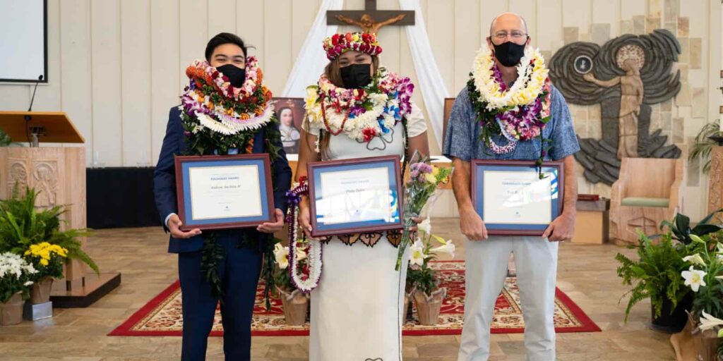 Heritage Awardees at the Mystical Rose Oratory