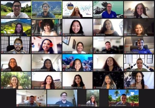 2021 Data Science SPICE Summer Institute virtual class meeting