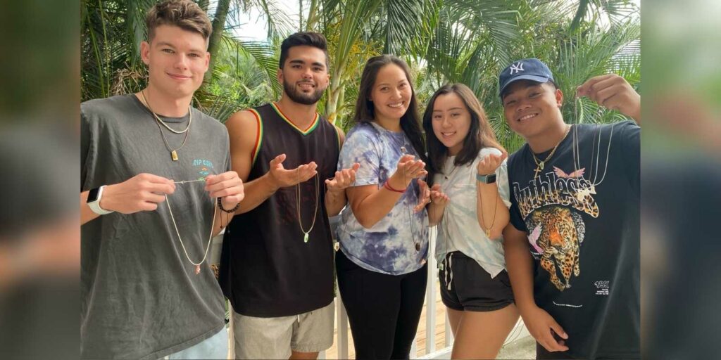 Washed Ashore team, winner of the Silverswords Business Competition