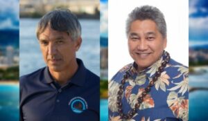 Nainoa Thompson and Ramsay Taum