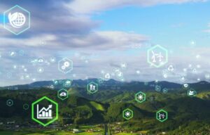 Environmental technology concept with sustainable development goals