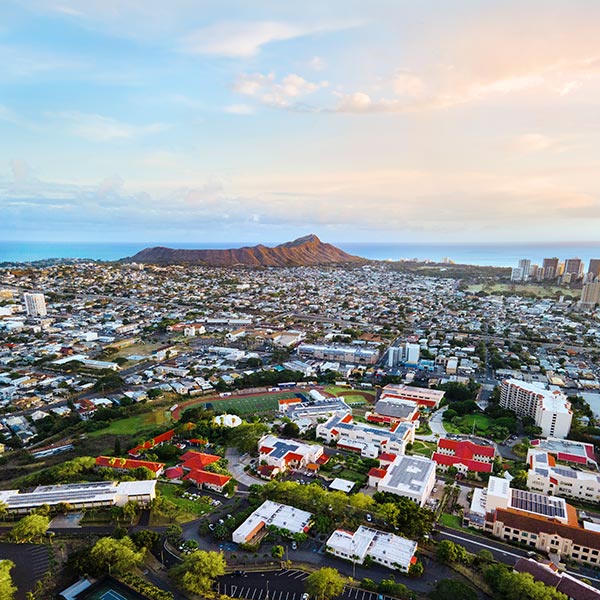 Chaminade university aerial