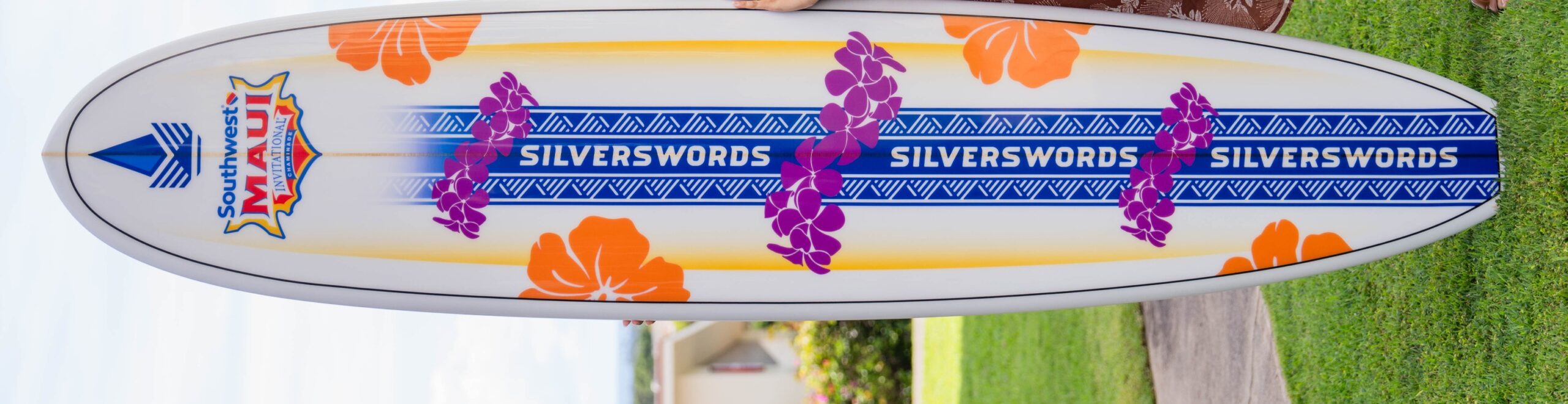 Student design surfboard as part of her interior and environmental